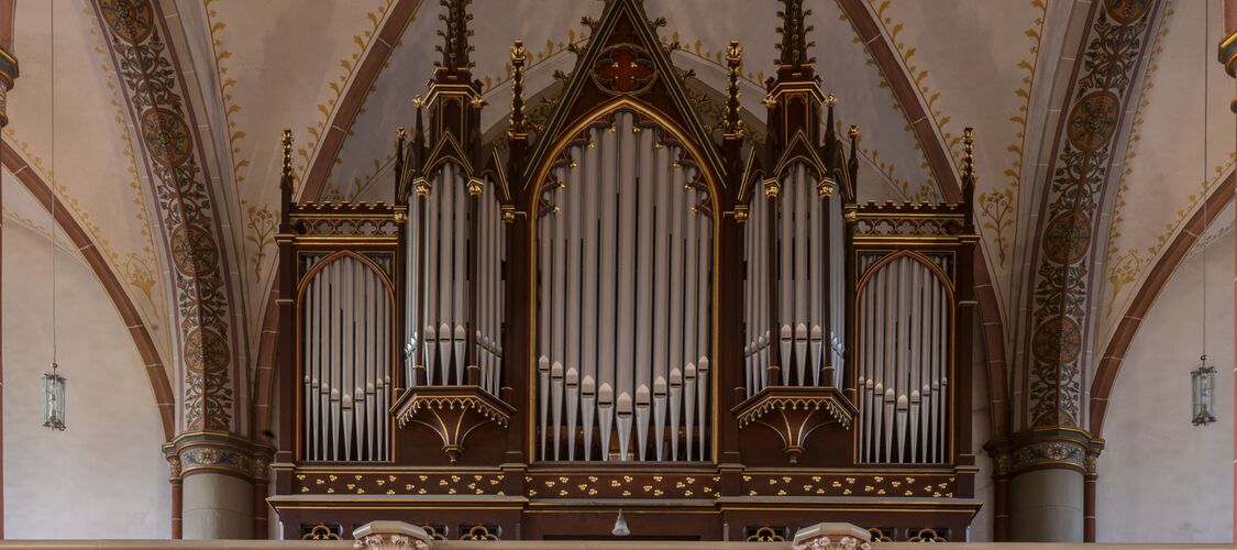 Stahlhut-Orgel im Dom zu St. Mauritius